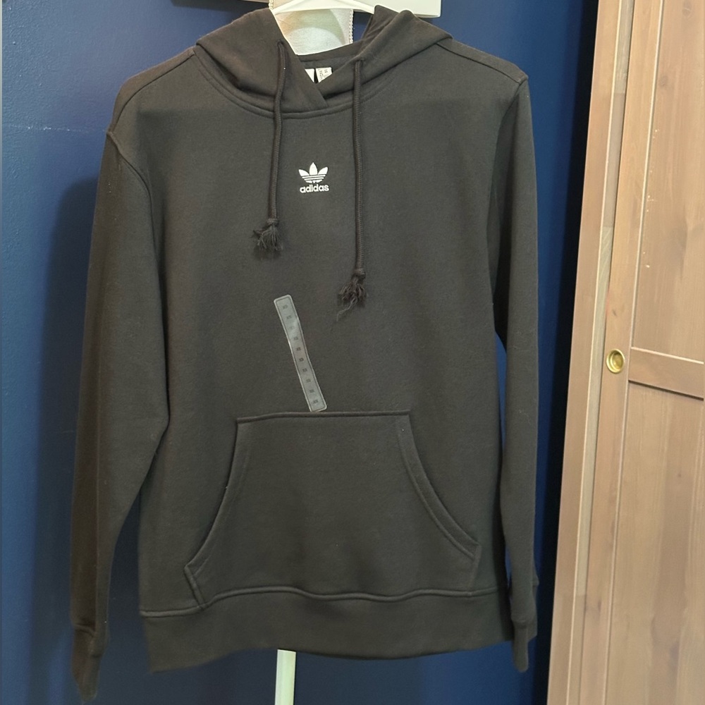 Adidas Black Sweatshirt Hoodie Casual Wear Womens XS NWT